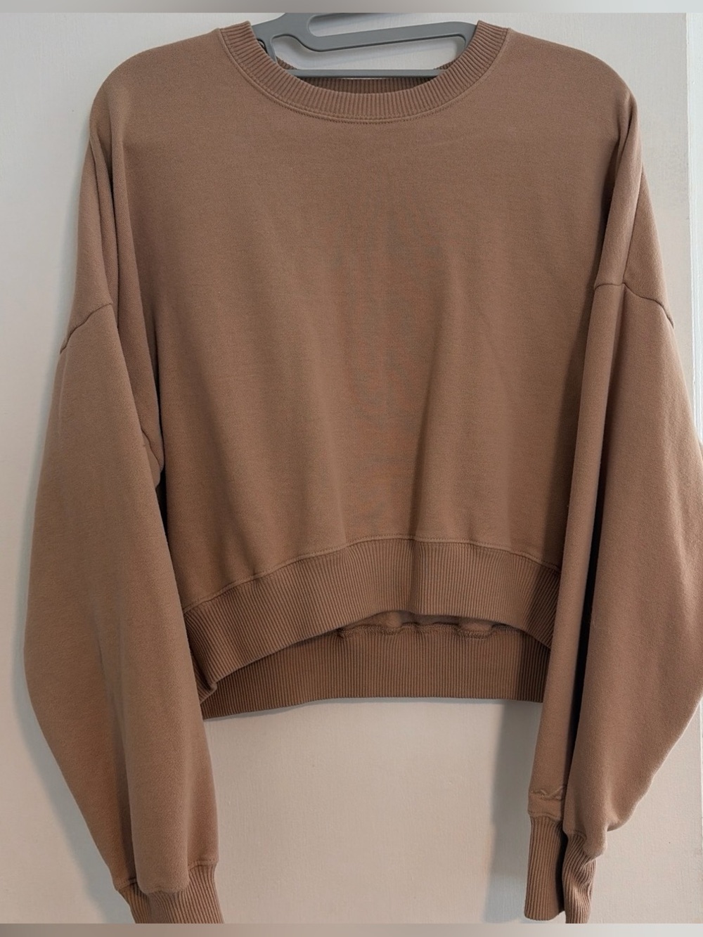 Hollister Soft Camel Pullover Sweatshirt